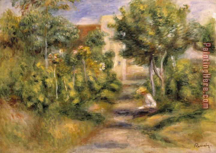 Pierre Auguste Renoir The Garden in Cagnes